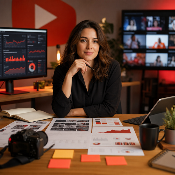 Illustration d'une stratégie de croissance YouTube inspirée par les annonces Brandcast 2026