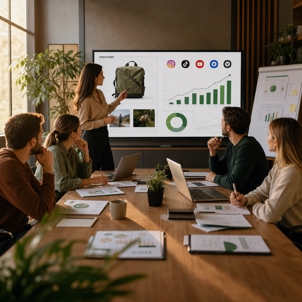 B2B SaaS pazarlama ekibi ürün SEO performansını ve arama talebi verilerini inceliyor