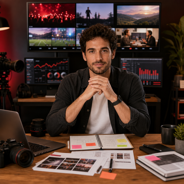 Interfaccia di YouTube TV su televisore con opzioni multiview personalizzabili