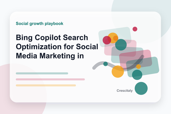Bing Copilot search optimization workflow for social commerce campaigns in 2026