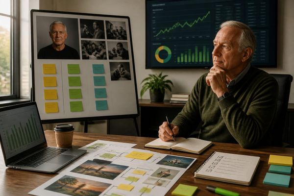 bruce clay legacy marketers should creator workspace with metrics dashboard, planning checklist, and campaign board