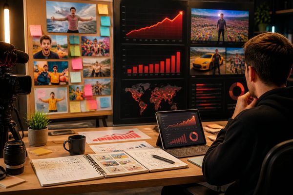 creator workflow board and performance dashboard for growing YouTube subscribers in 2026