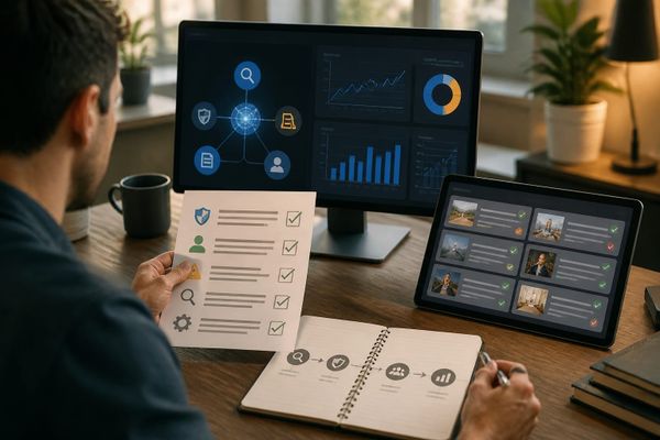 google mode information agents creator policy briefing desk with safety checklist and moderation dashboard