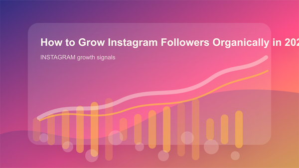 How to Grow Instagram Followers Organically in 2026 cover showing instagram growth signals, content workflow, and performance checks