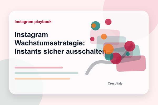 Instagram-App-Oberfläche mit Hinweisen zum Deaktivieren von Instants und zum Zurückziehen versehentlich geteilter Fotos