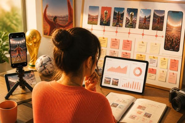 instagram meta world features affect audience reach dashboard with post calendar and distribution planning board