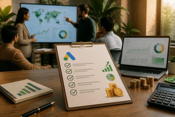 Google Ads budget benchmark checklist for online advertising costs in 2026