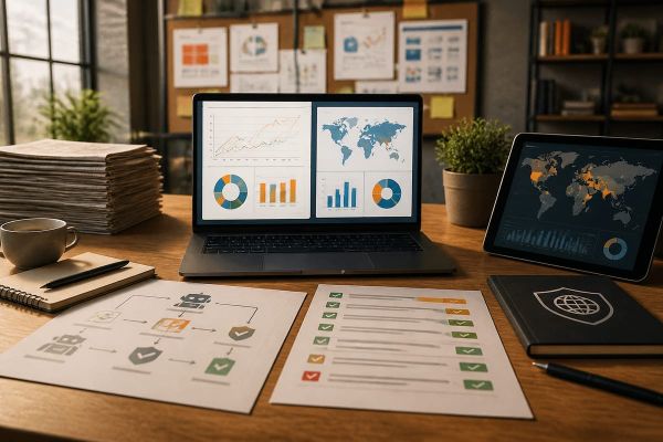 Immagine di briefing policy crawler AI per editori con checklist di sicurezza