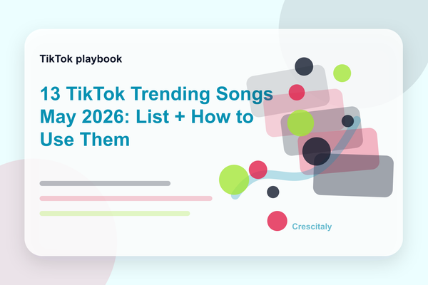 TikTok trending songs May 2026 cover showing audio ideas hooks and remix planning