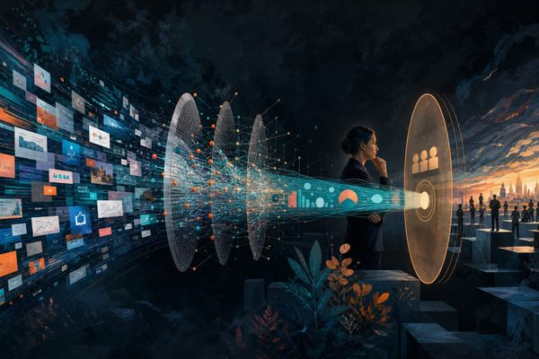 KI-generierter Marketinginhalt wird vor der Veröffentlichung gegen belegte Aussagen echter Käufer geprüft