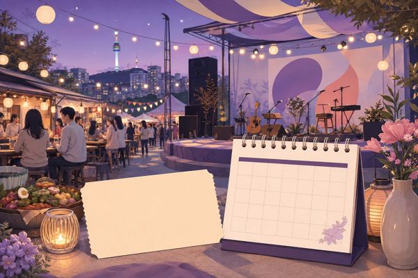 naver festa seongsu membership ticket creator workspace with metrics dashboard, planning checklist, and campaign board