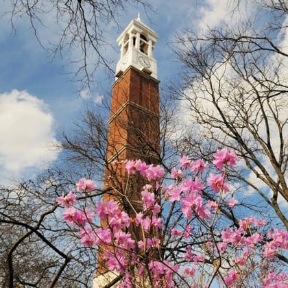 Purdue University bell tower