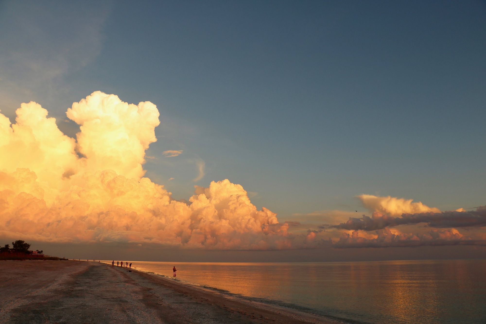 "If you see a sunset, turn around." Still great advice.