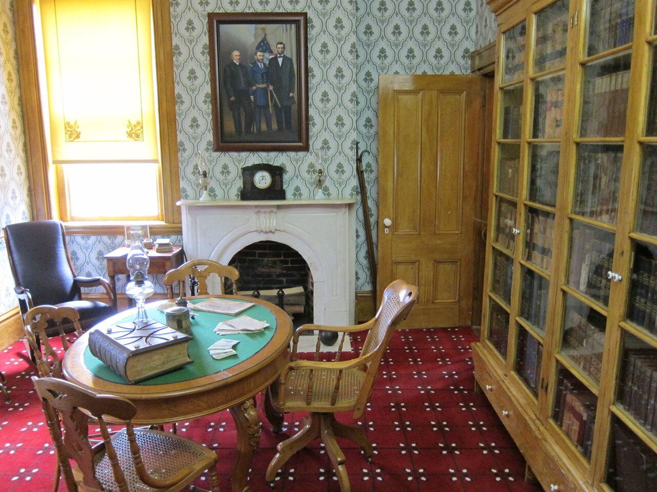 I snapped this during a road trip across Illinois about a month ago. It’s the workspace of President Ulysses S. Grant in Galena, IL. A rather simple space considering its time and occupant.