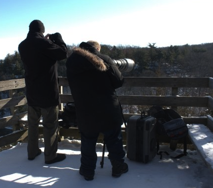 Bald Eagle Photography with a Compact Camera. That’s me and my buddy Tom snapping pics of Bald Eagles at Starved Rock State Park. OK, so it’s ridiculous for me to attempt this with a compact camera. But that’s kind of my point - I …