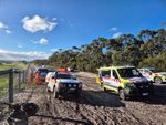 Emergency services unite in remote Gippsland dirt bike rescue
