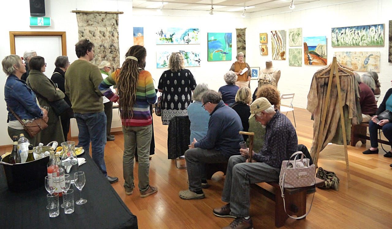 Lisa Churchward “Ground Swell” at Stockyard Gallery, Foster