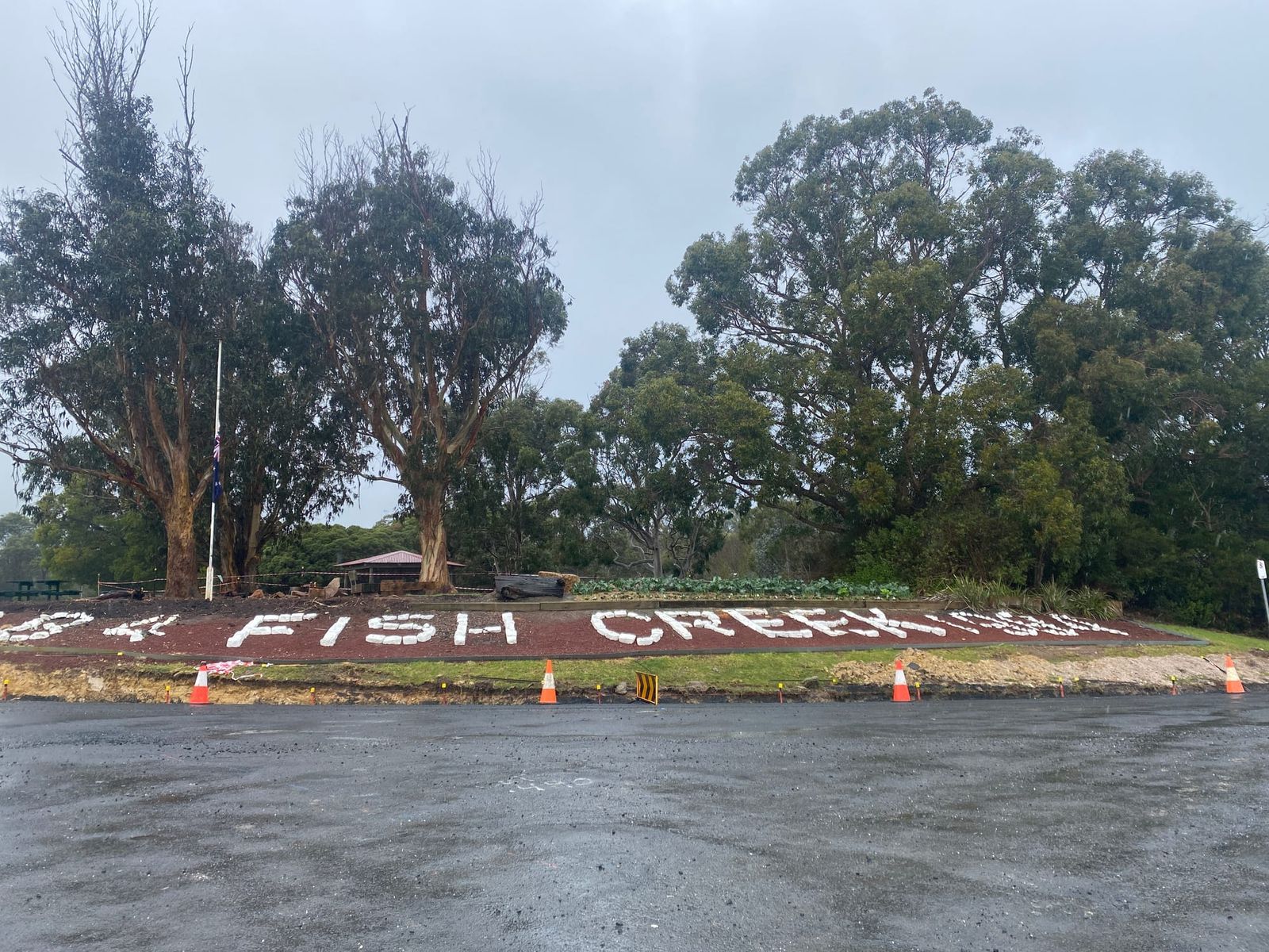 Fish Creek sign to move, say Council