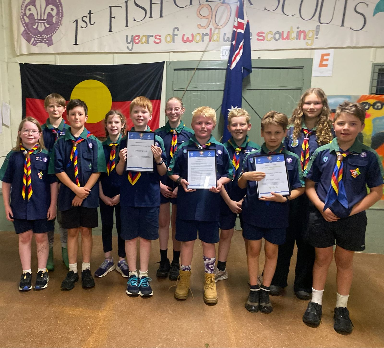 Triple Triumph for Fish Creek Scouts at District Awards