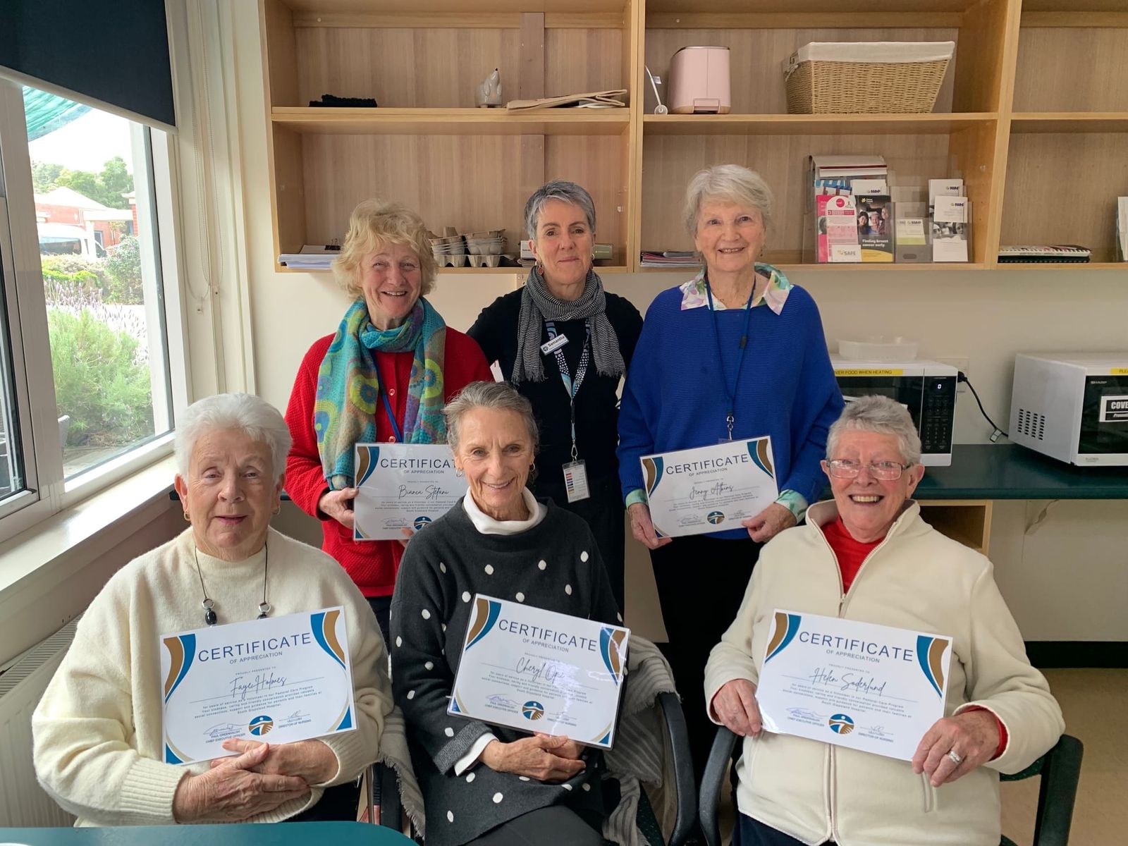 Hospital celebrates two decades of caring volunteers