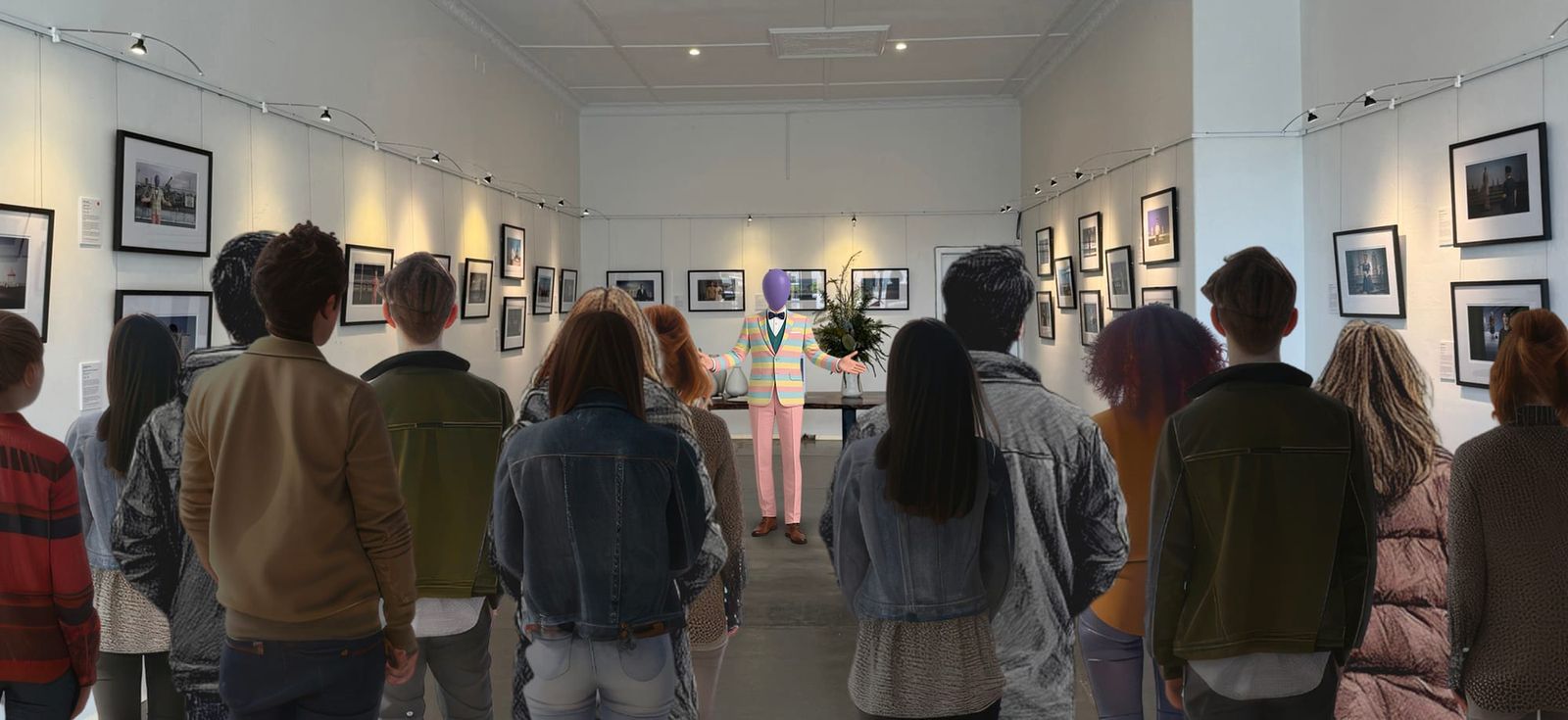 Exhibition continues despite being mired in controversy