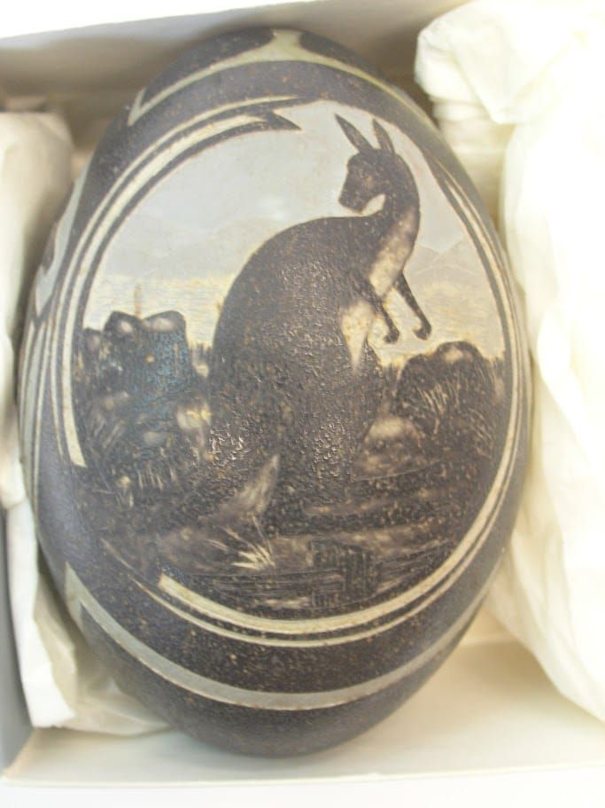 Emu egg carving workshop comes to Foster for NAIDOC Week