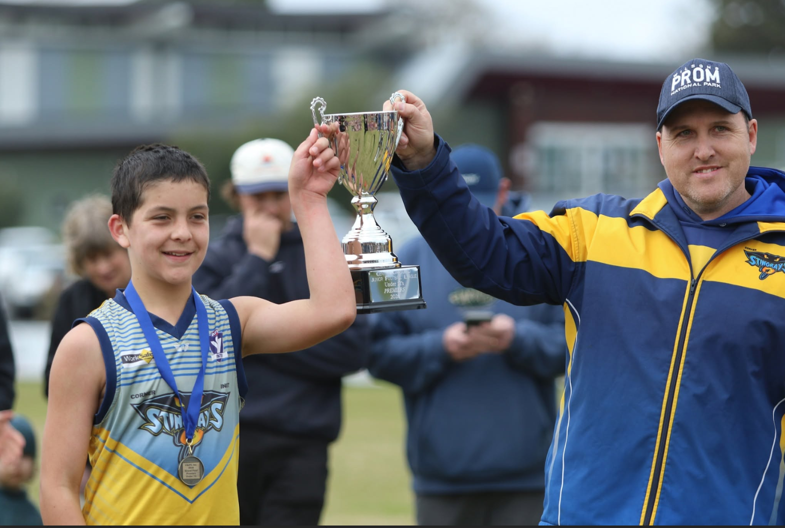 Corner Inlet Stingrays make it a double