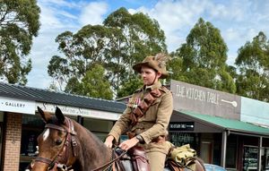 Great support for Anzac Day in Foster