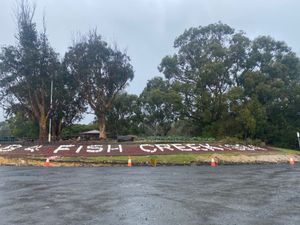 Fish Creek sign to move, say Council