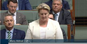 Aldred makes first speech, sets agenda for parliamentary term