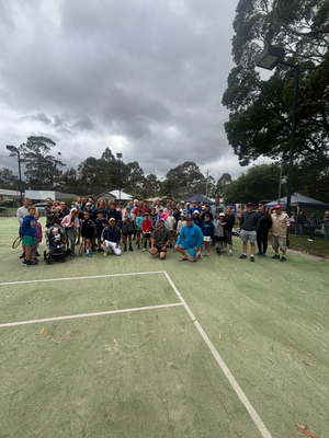 Foster Tennis Club comes alive!