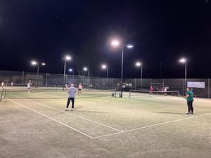 Tuesday Twilight Tennis is on at Foster