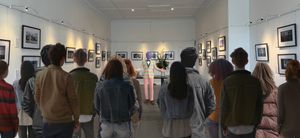 Exhibition continues despite being mired in controversy