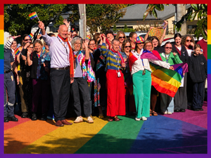 Foster’s rainbow pride