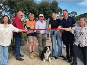 Fish Creek streetscape officially opened