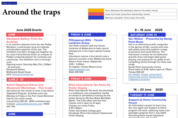 Around the Traps