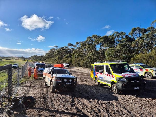 Emergency services unite in remote Gippsland dirt bike rescue