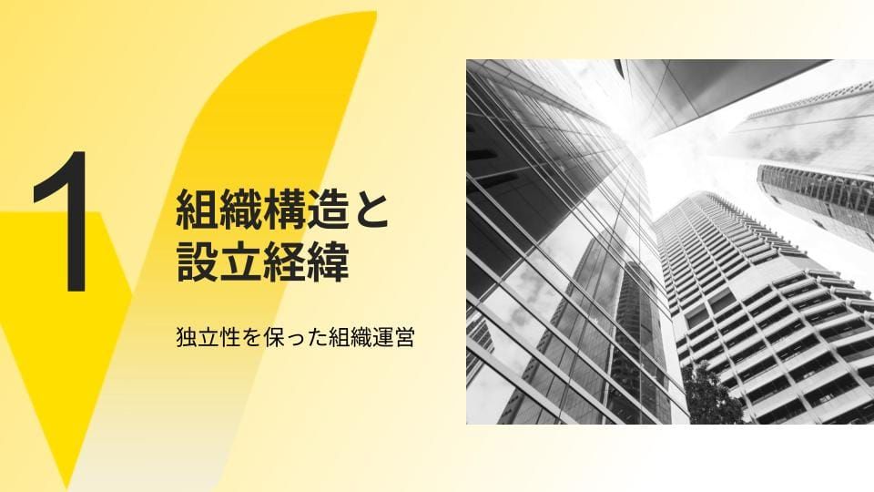 JFCの設立経緯と組織構造