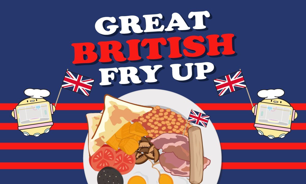 Draw Your Own Full English Breakfast
