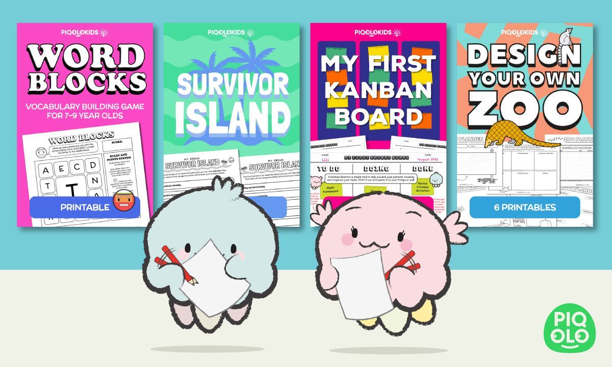 September 2022: Creative Printable Worksheets for Kids