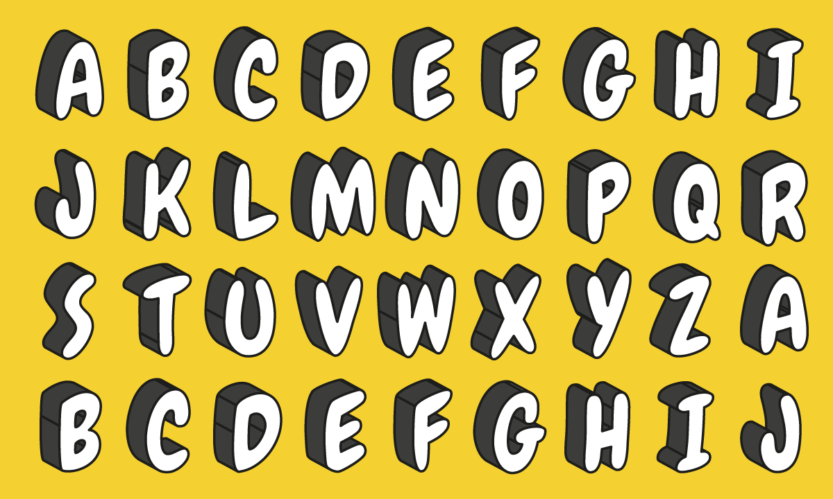Font Design For Kids