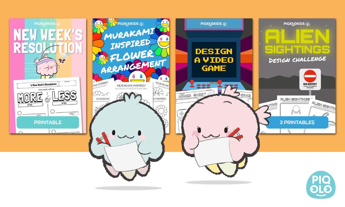 June 2023: Creative Printable Worksheets for Kids