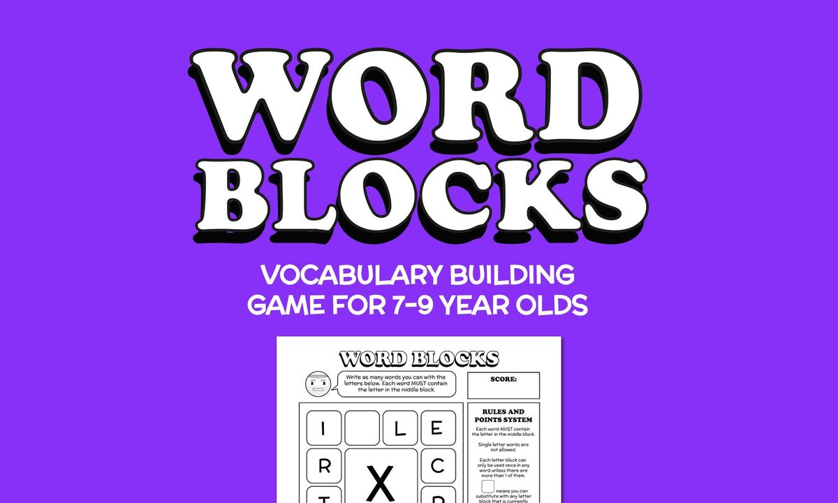 Word Blocks: Vocabulary Game