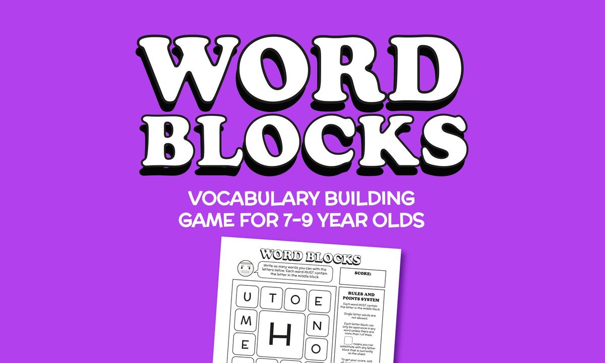 Word Blocks: Vocabulary Game