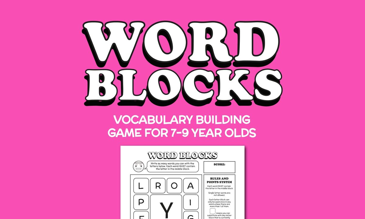 Word Blocks: Vocabulary Game
