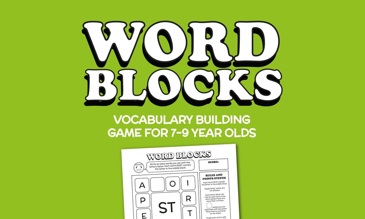 Word Blocks: Vocabulary Game