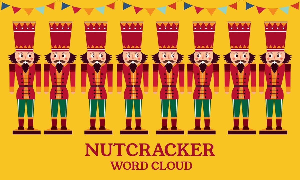 The Nutcracker: Festive Word Cloud