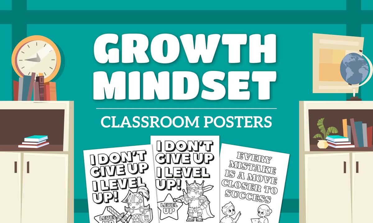 Growth Mindset Classroom Posters 2