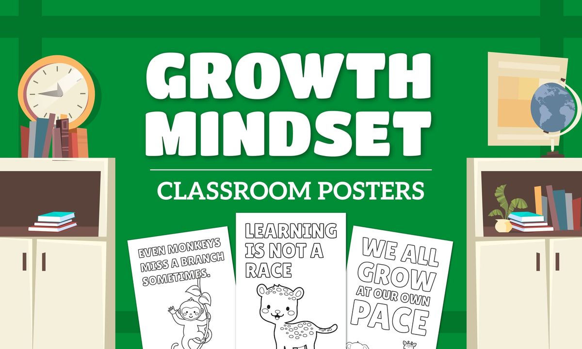Growth Mindset Classroom Posters 3
