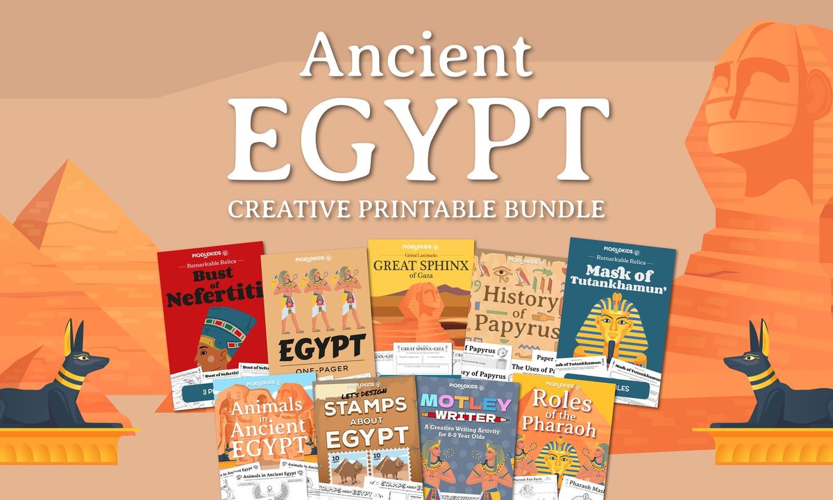 Discover Ancient Egypt: Creative History Printable Bundle